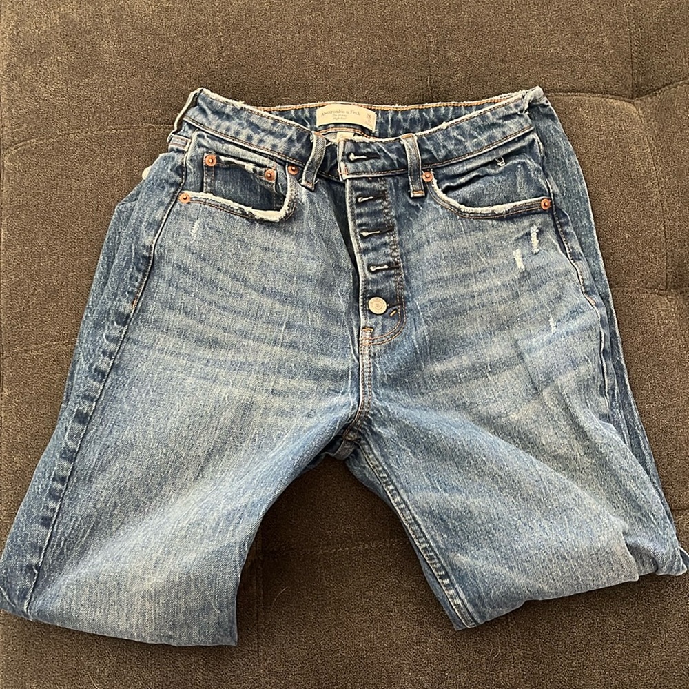 Curve love high rise skinny Abercrombie